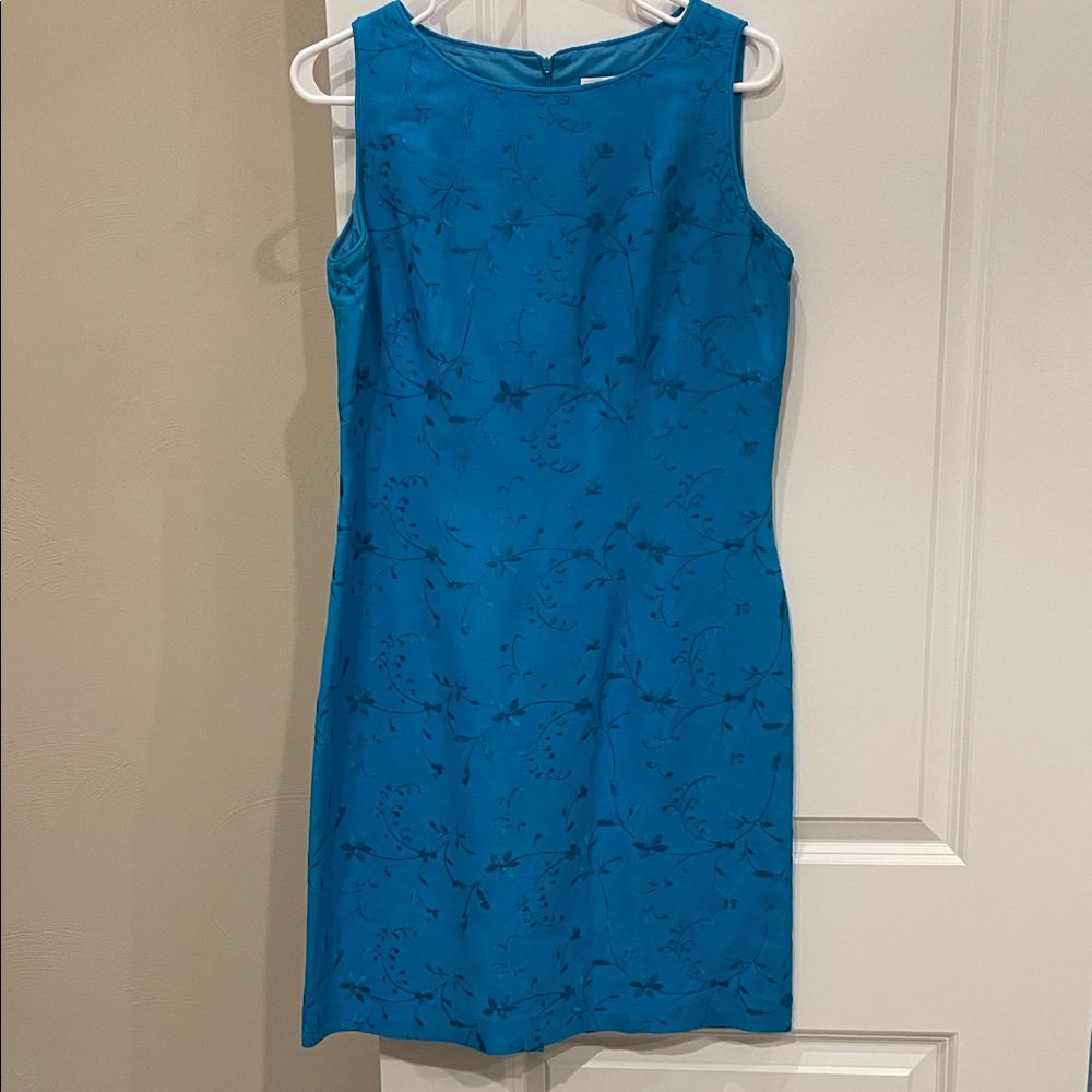 Jessica Howard Floral Blue Mini Dress
